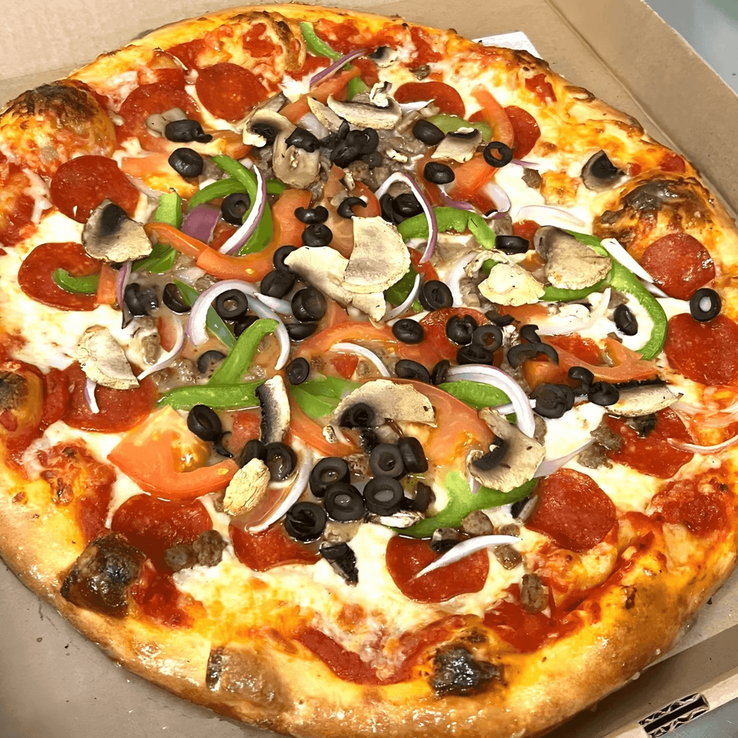 Garden Pizza.