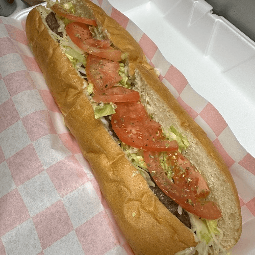 Cheeseburger Sub (12" Small).