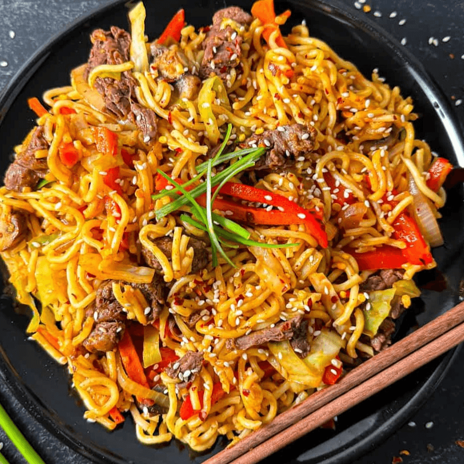 Beef Yakisoba.