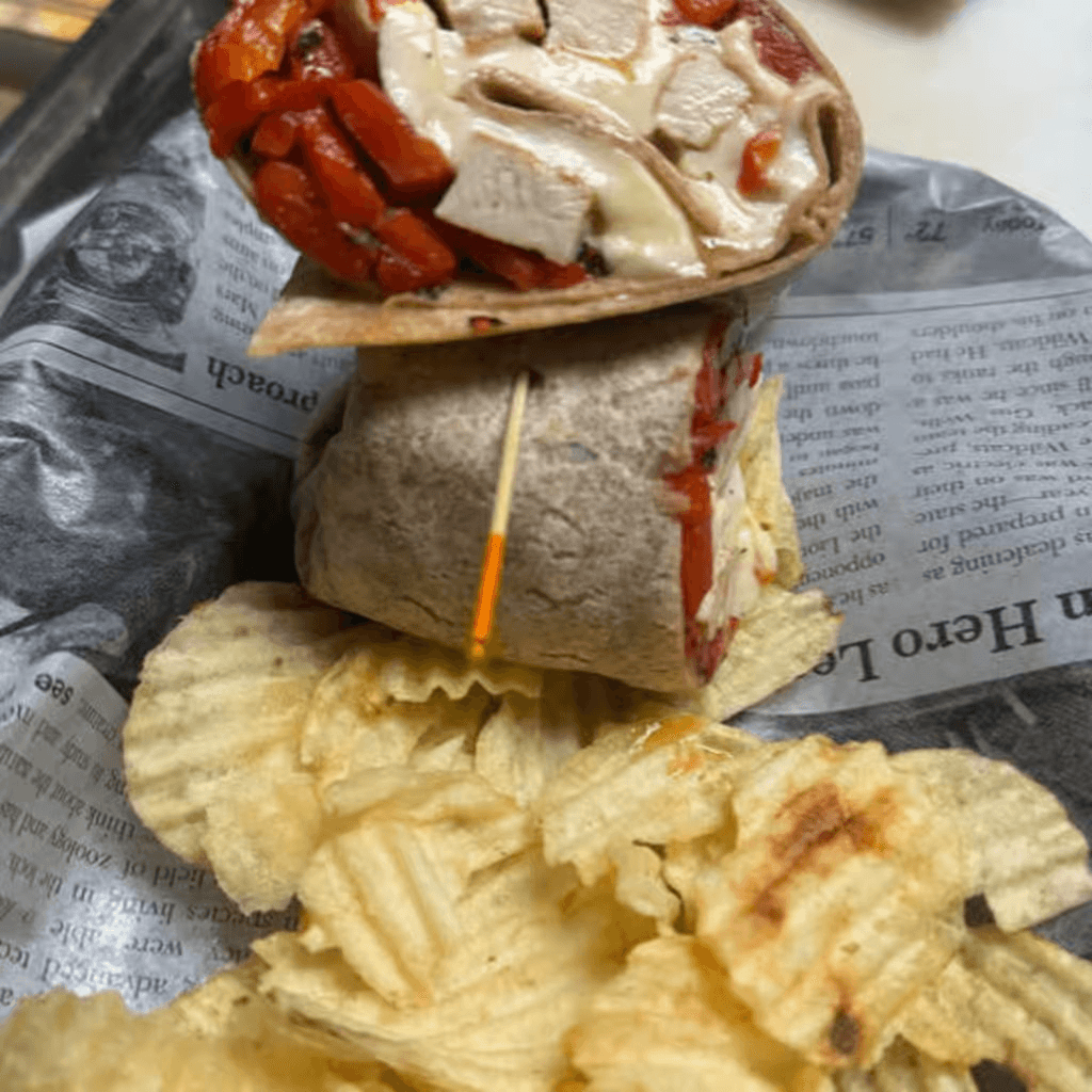 Chicken Italiano Wrap.