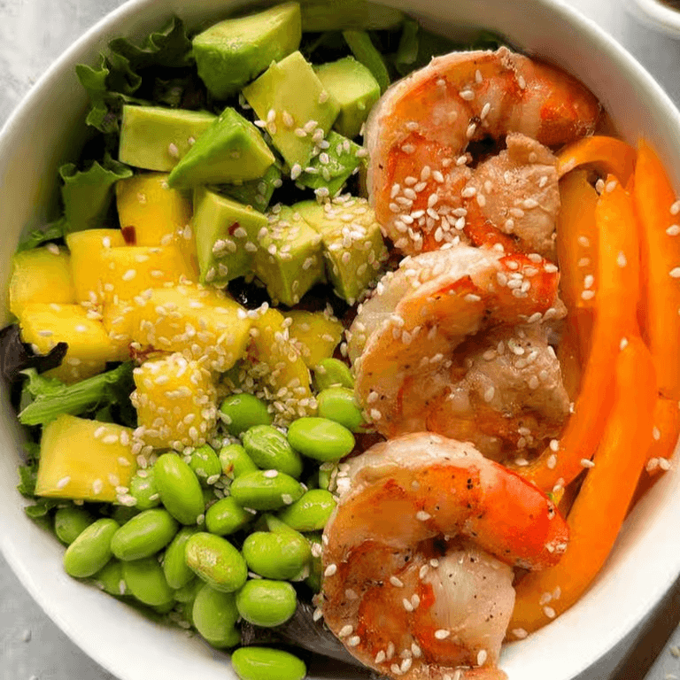 Crispy Shrimp Rice Bowl L.