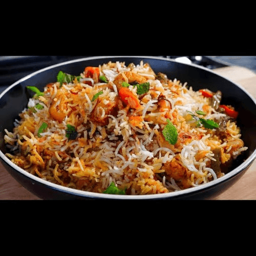 Vegetable Biryani.