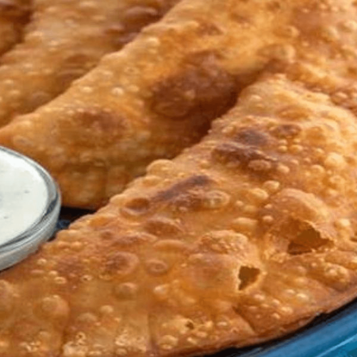 Butter Chicken Empanadas.