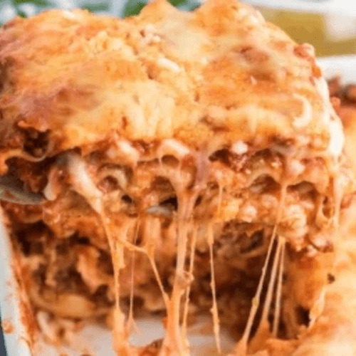 Beef Lasagna.