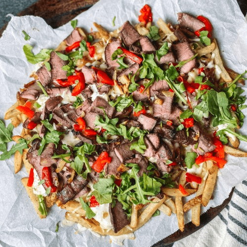 Steak Loaded Fries.
