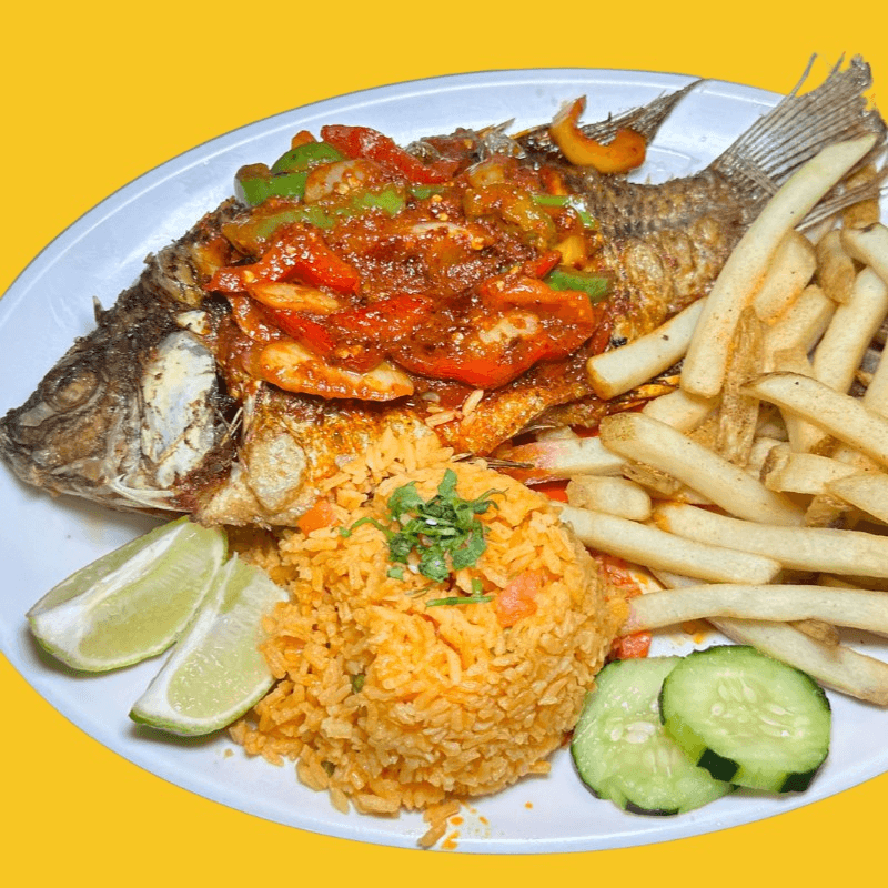 Mojarra Tilapia.