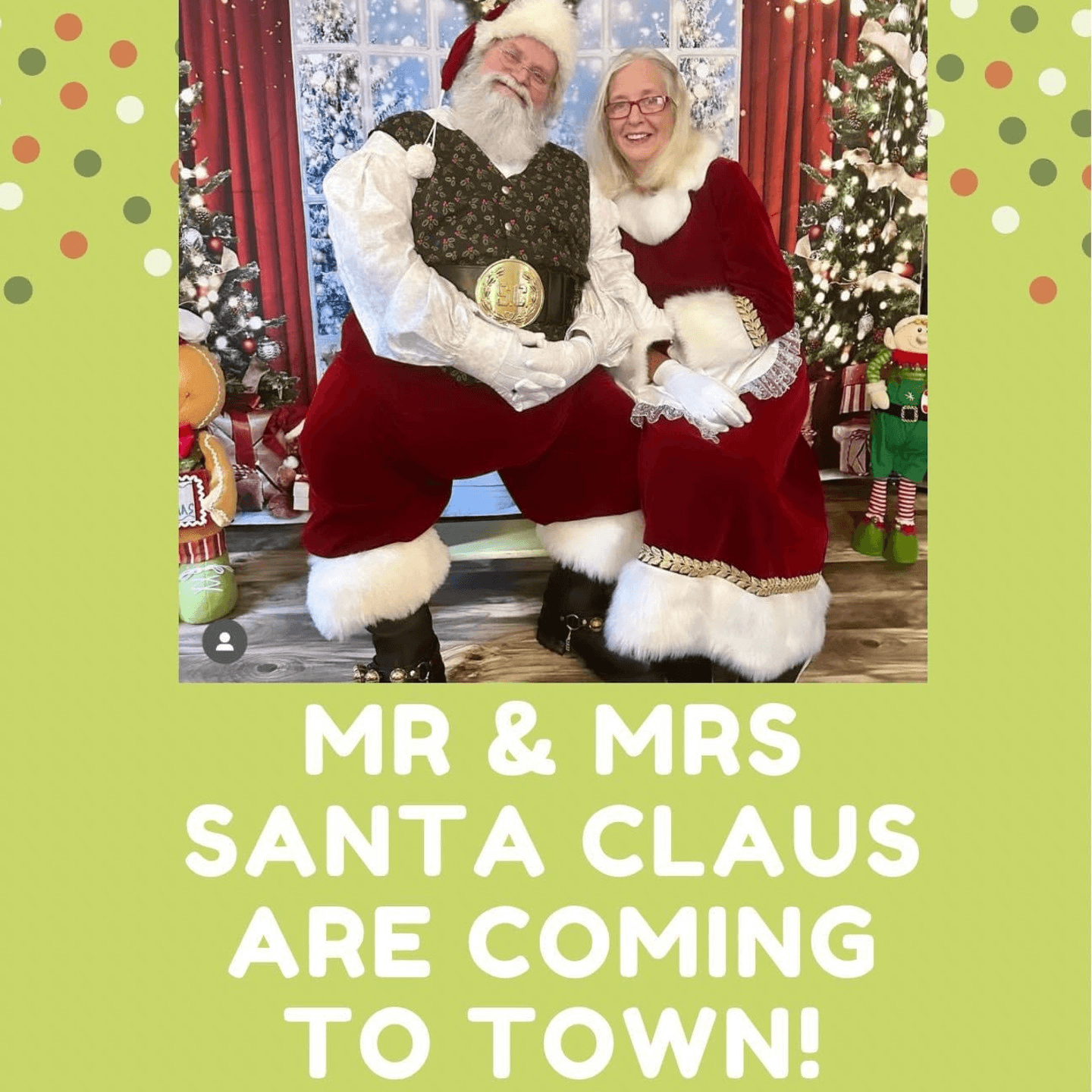 Mr & Mrs Santa Claus 