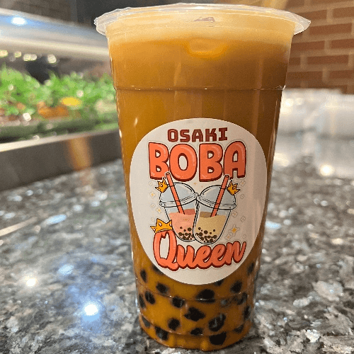 Thai tea w. Bubble