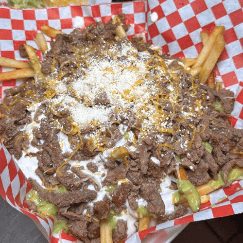 LG. Carne Asada Fries.
