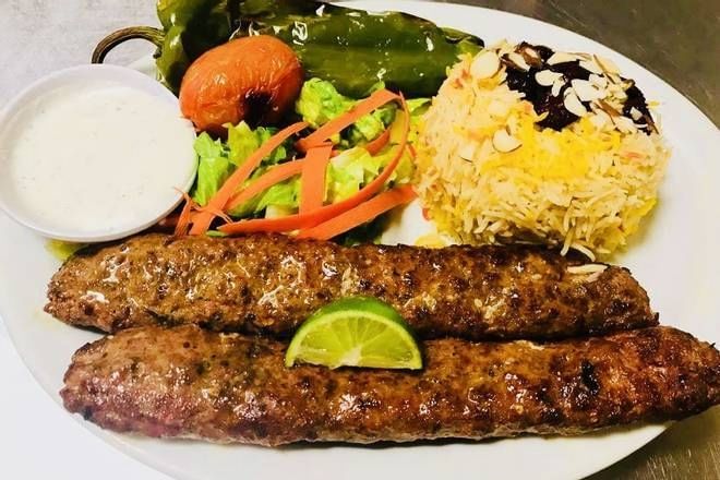 Chicken Seekh Kebabs.