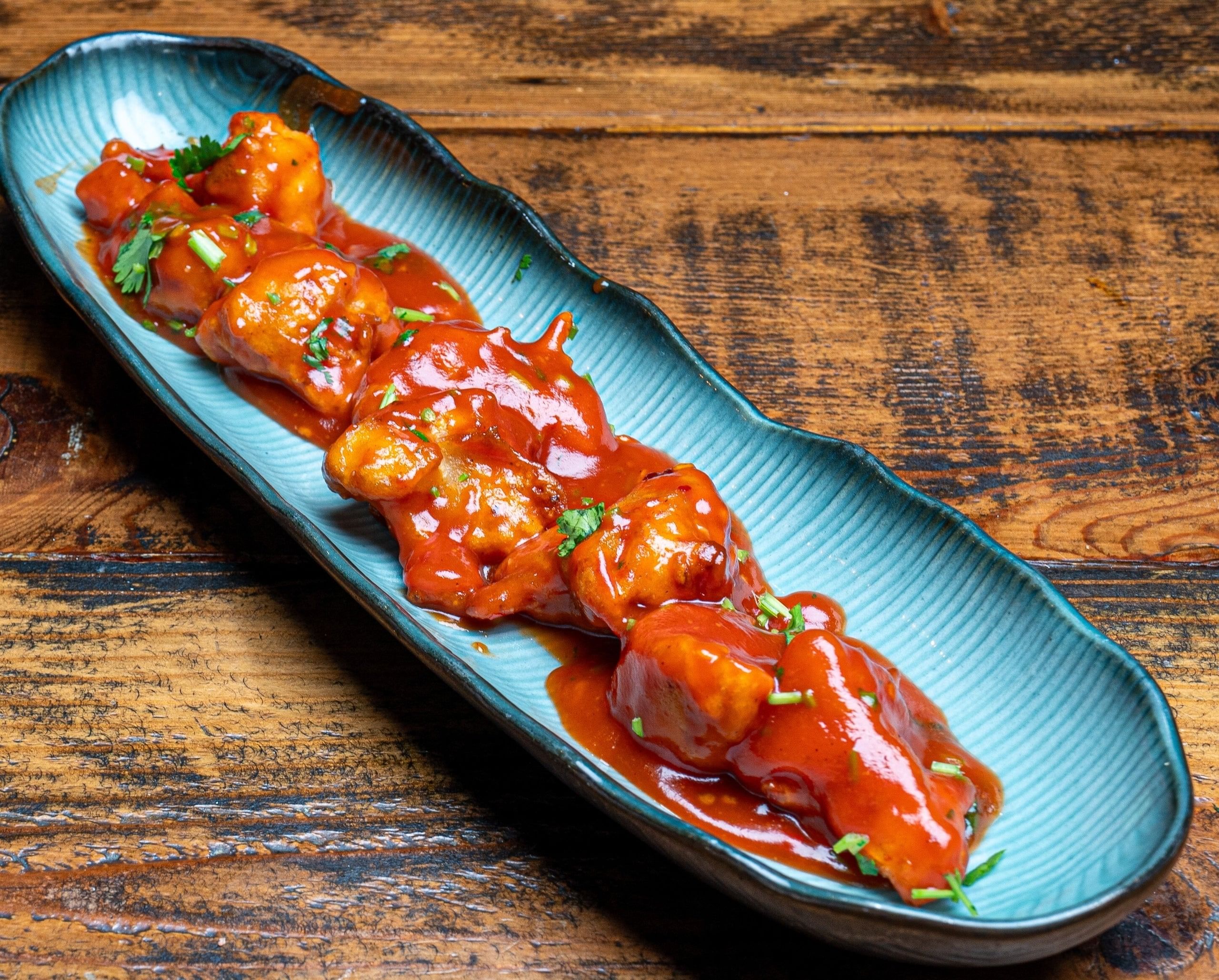 Sweet & Sour Cauliflower.