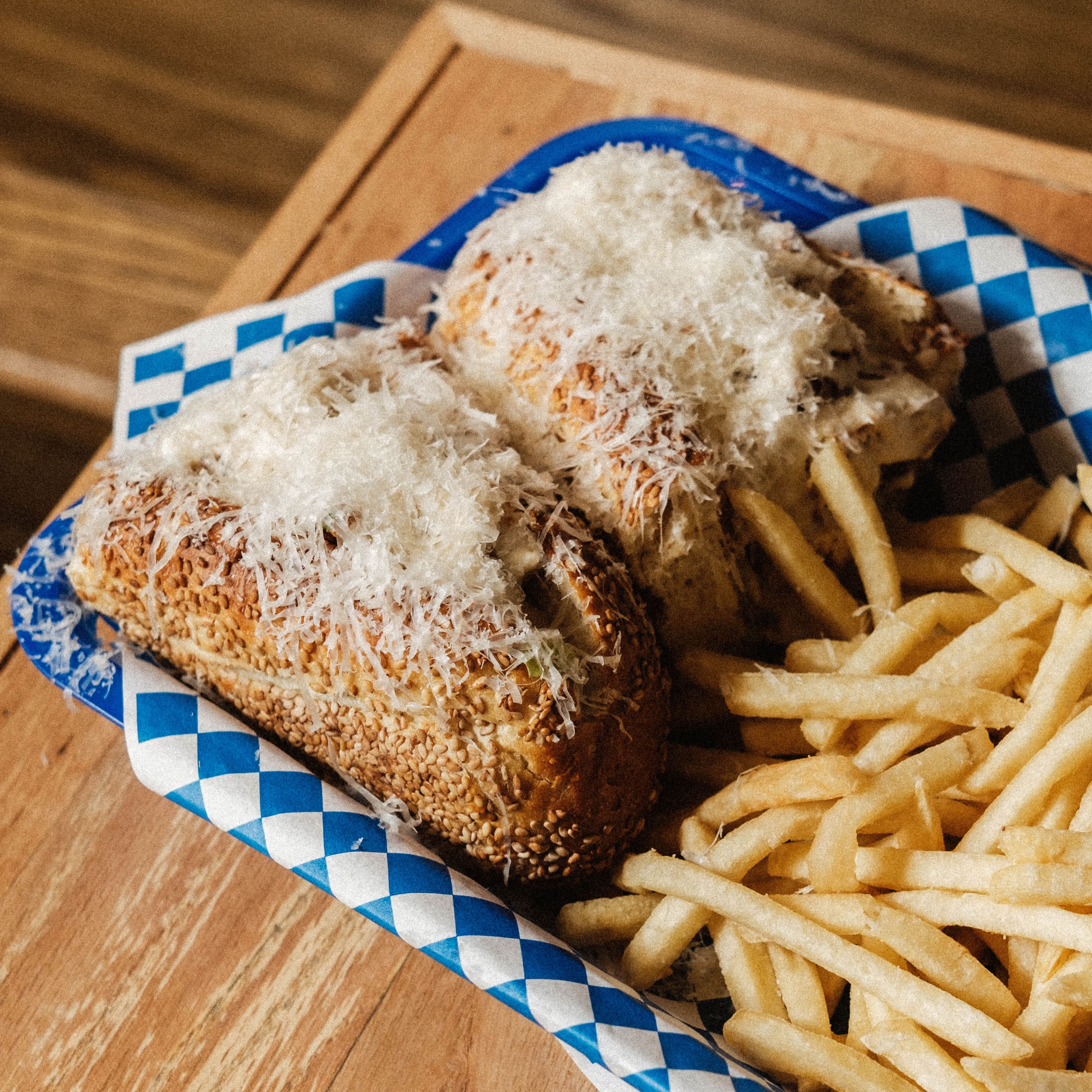 Chicken Caesar Hero.