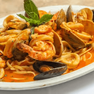 Linguine Pescatore Pasta.