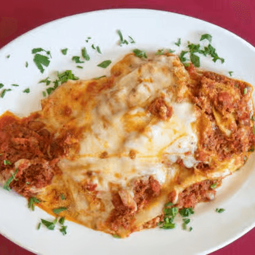 Meat Lasagna.