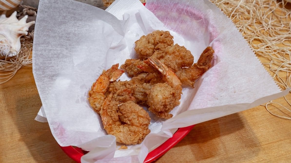 Fried or Boiled Shrimp.