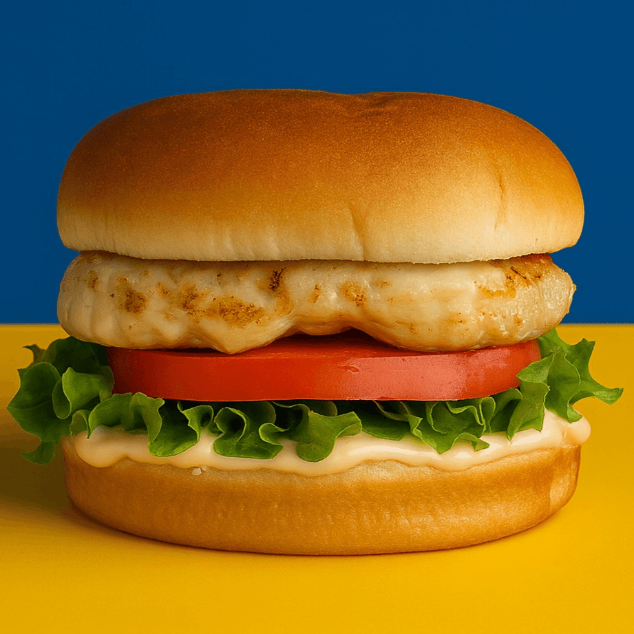 Grilled Chicken Sandwich Ala Cart.