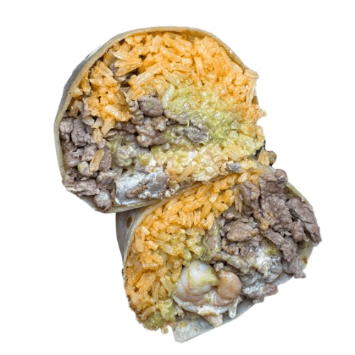 Surf And Turf Burrito.