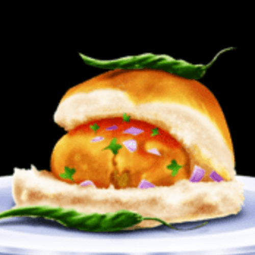 Vada Pav - Indian Burger.
