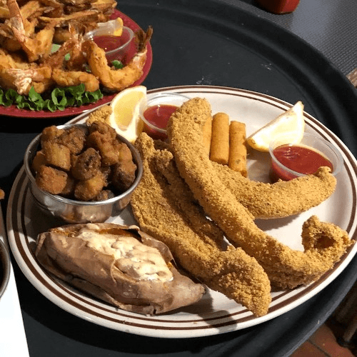 Fried Catfish & Shrimp Combo