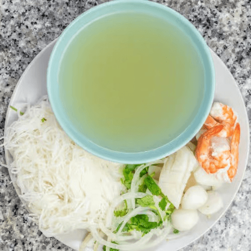 Flat Rice Noodle Crispy.