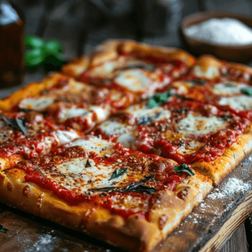 Traditional Square Pizza