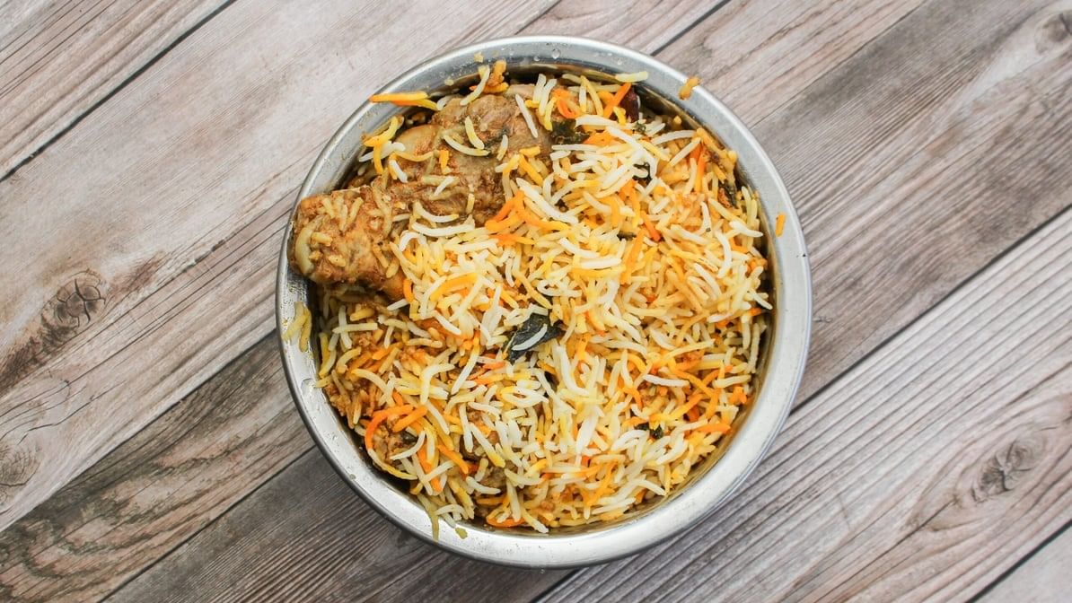 Chicken Dum Biryani.