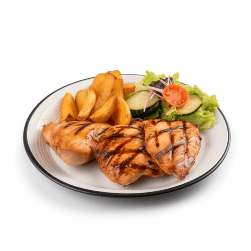 Grilled Chicken Breast Platter.