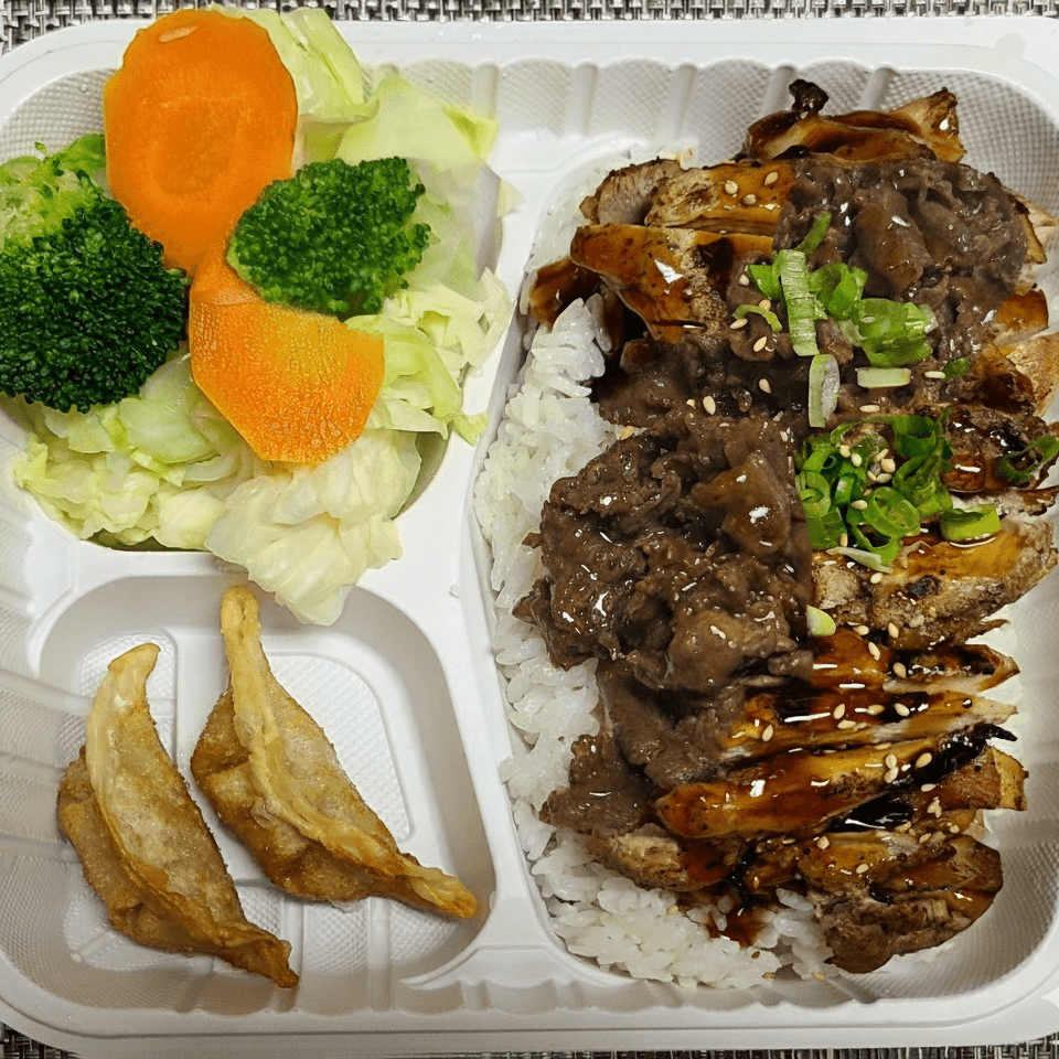 Chicken & Beef Teriyaki.