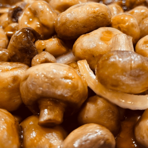 Sautéed Mushrooms & Onions.