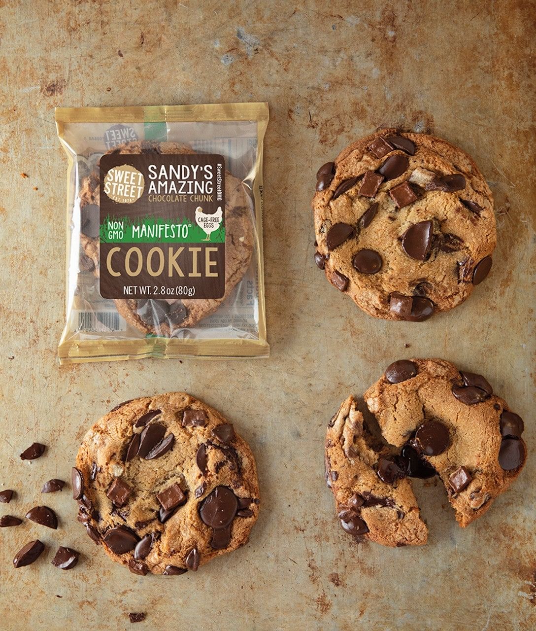 Sandy's Amazing Chocolate Chunk Manifesto Cookie.