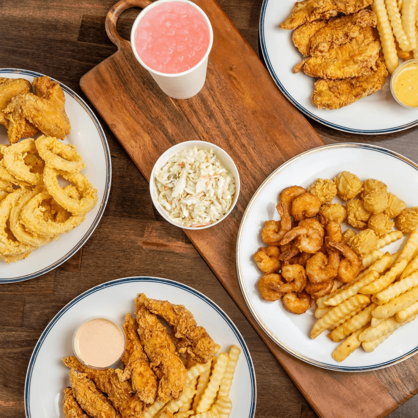 Fresh Seafood and Chicken Cooked Just Right 🍗🐟