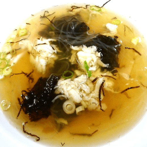 Lump Crab & Seaweeds Soup