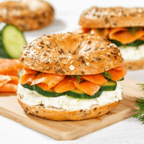 Lox Cream Cheese (Bagel).