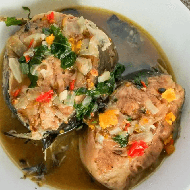 CATFISH PEPPER SOUP.