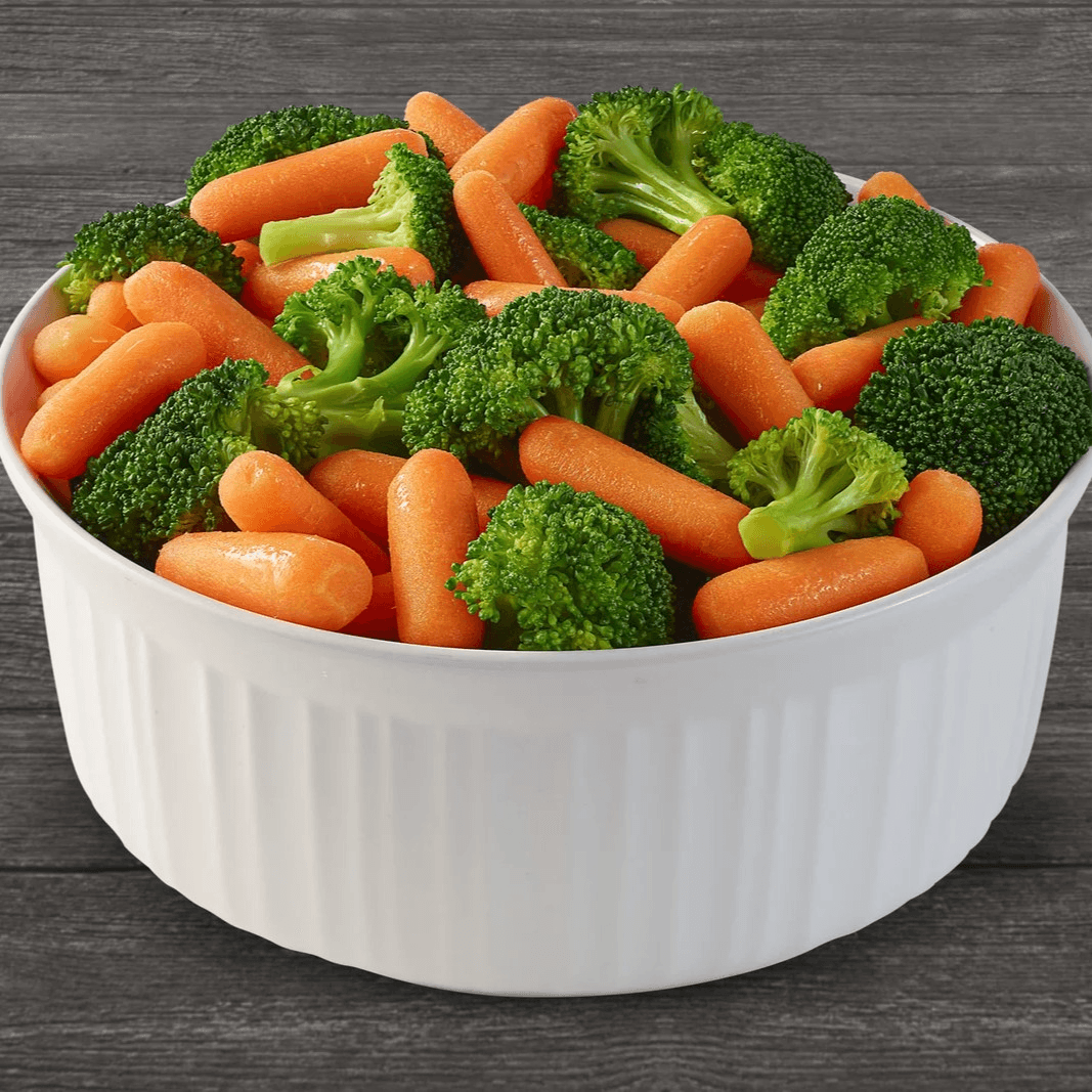 Broccoli & Carrots.