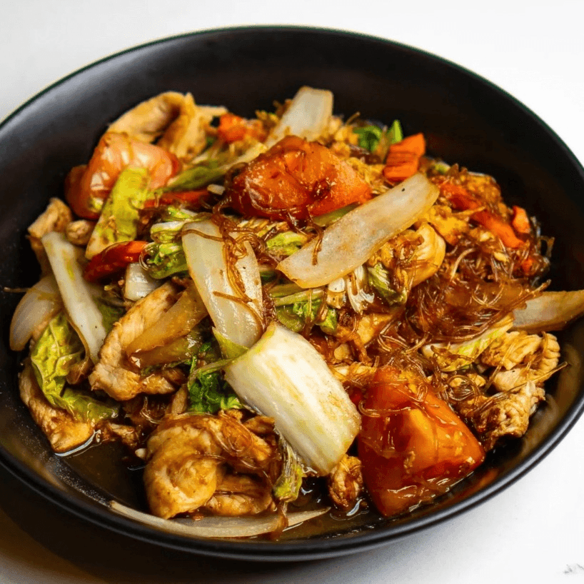 Pad Woon Sen Crab.