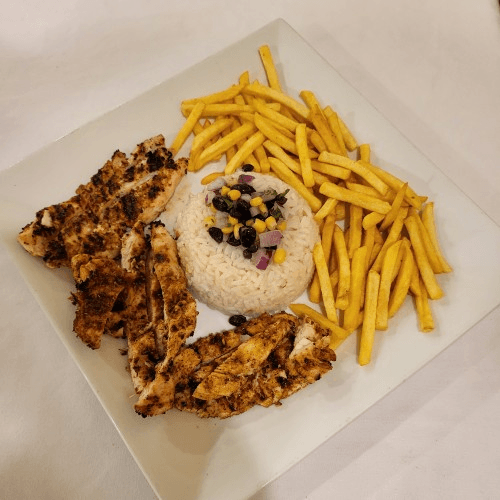 Grilled Mojito Chicken & Rice