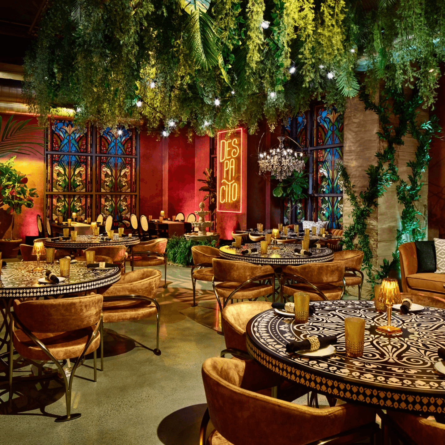 Opulent Textures and Vintage Havana Ambiance