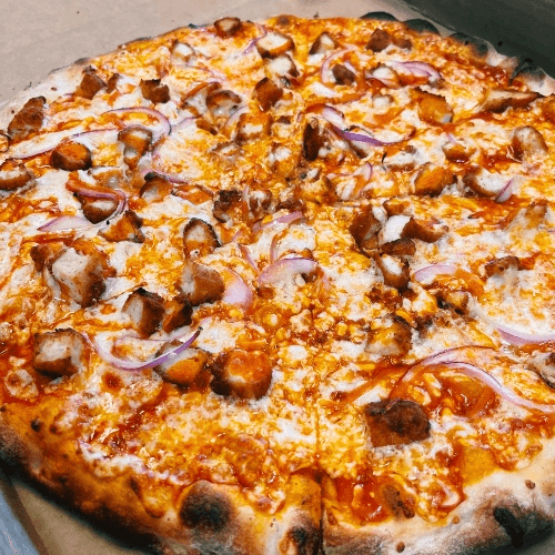 Where Buffalo Chicken Roam Pizza (16'' Large).
