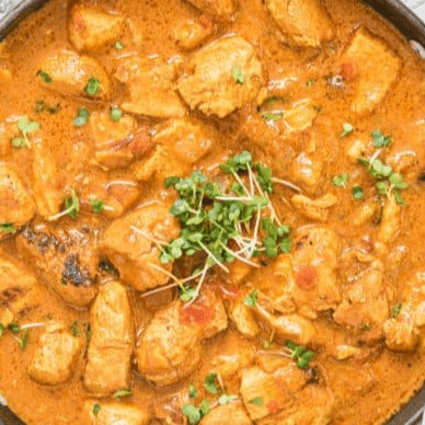 Spicy Desi chicken Curry.