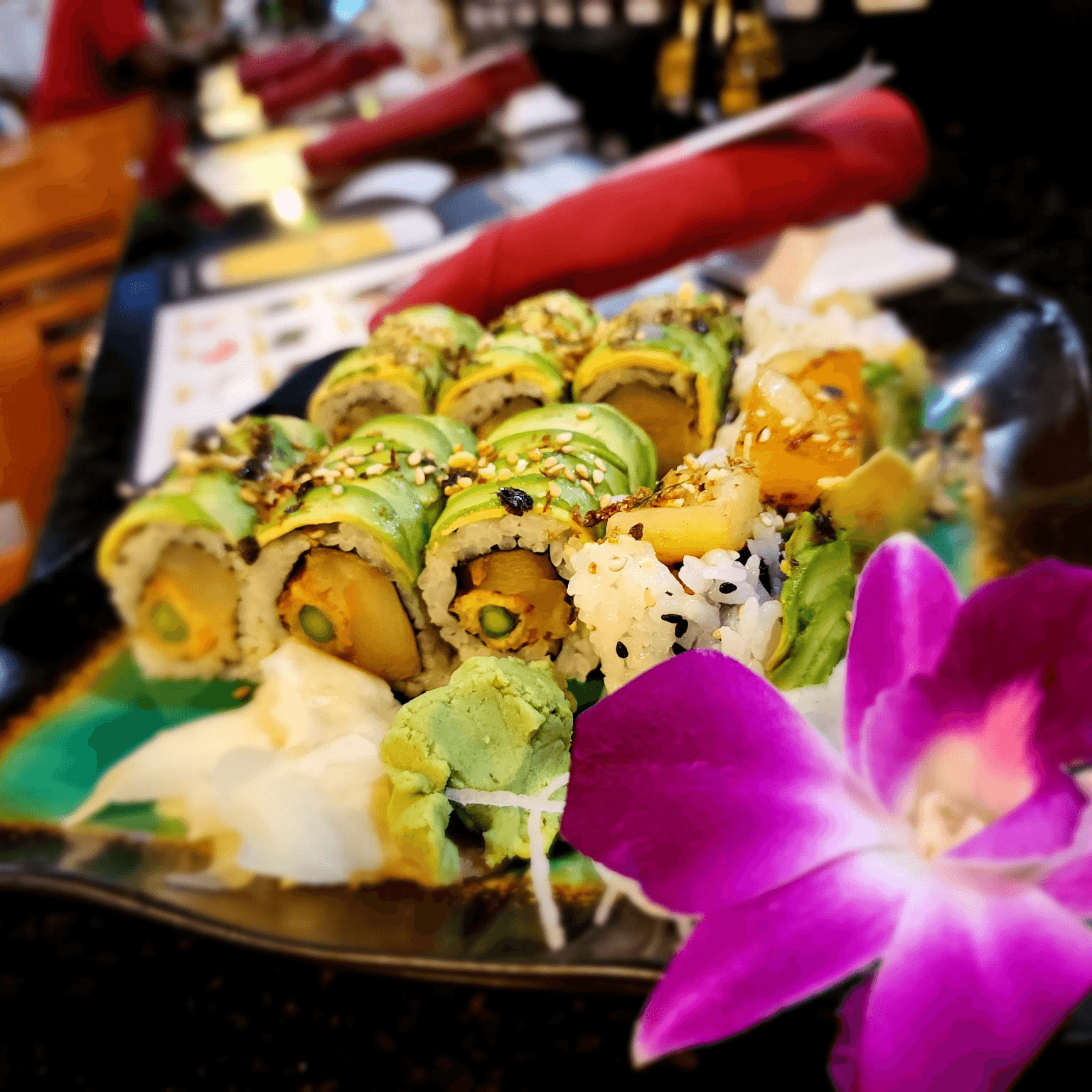 * Pineapple Express Roll.