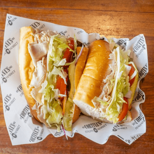 Turkey Breast Sandwich.