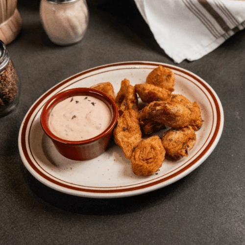 Fried Artichoke Hearts.