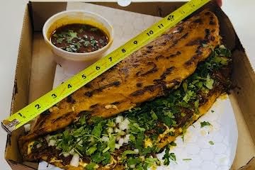 Largest (Al Pastor) Birria Taco In Maryland with Consommé Dipping Sauce!.