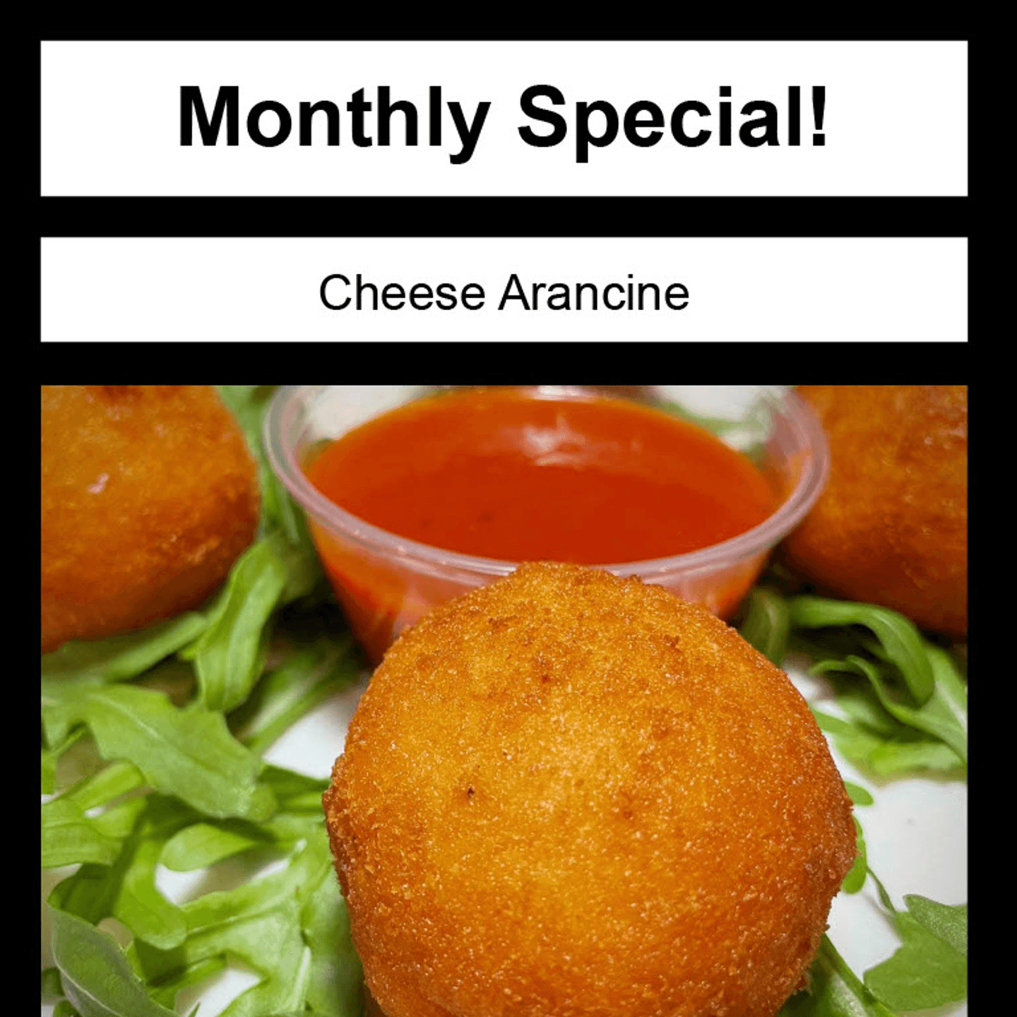Monthly Special!