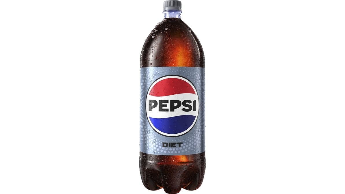 2 Liter Diet Pepsi.