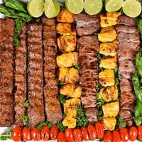 Kabob Platters (Any 5 Skewers).