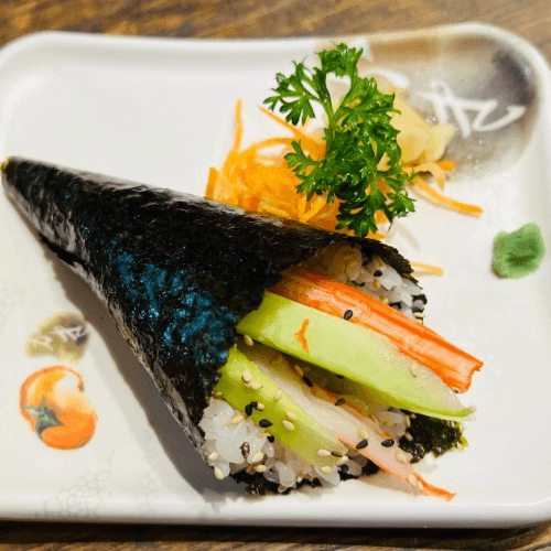 California Hand Roll / Temaki (Cooked).