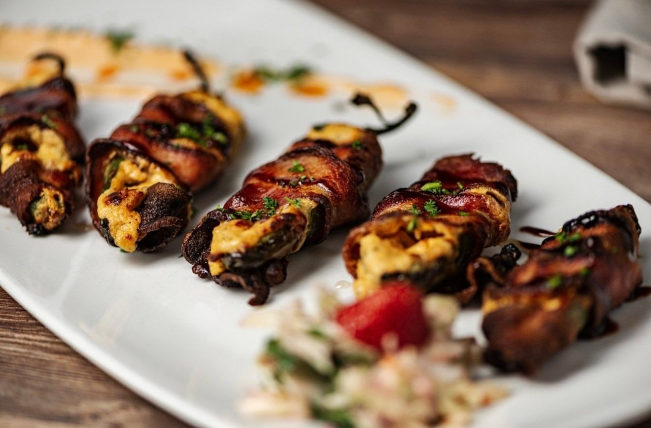 Sliced Maple Poppers.