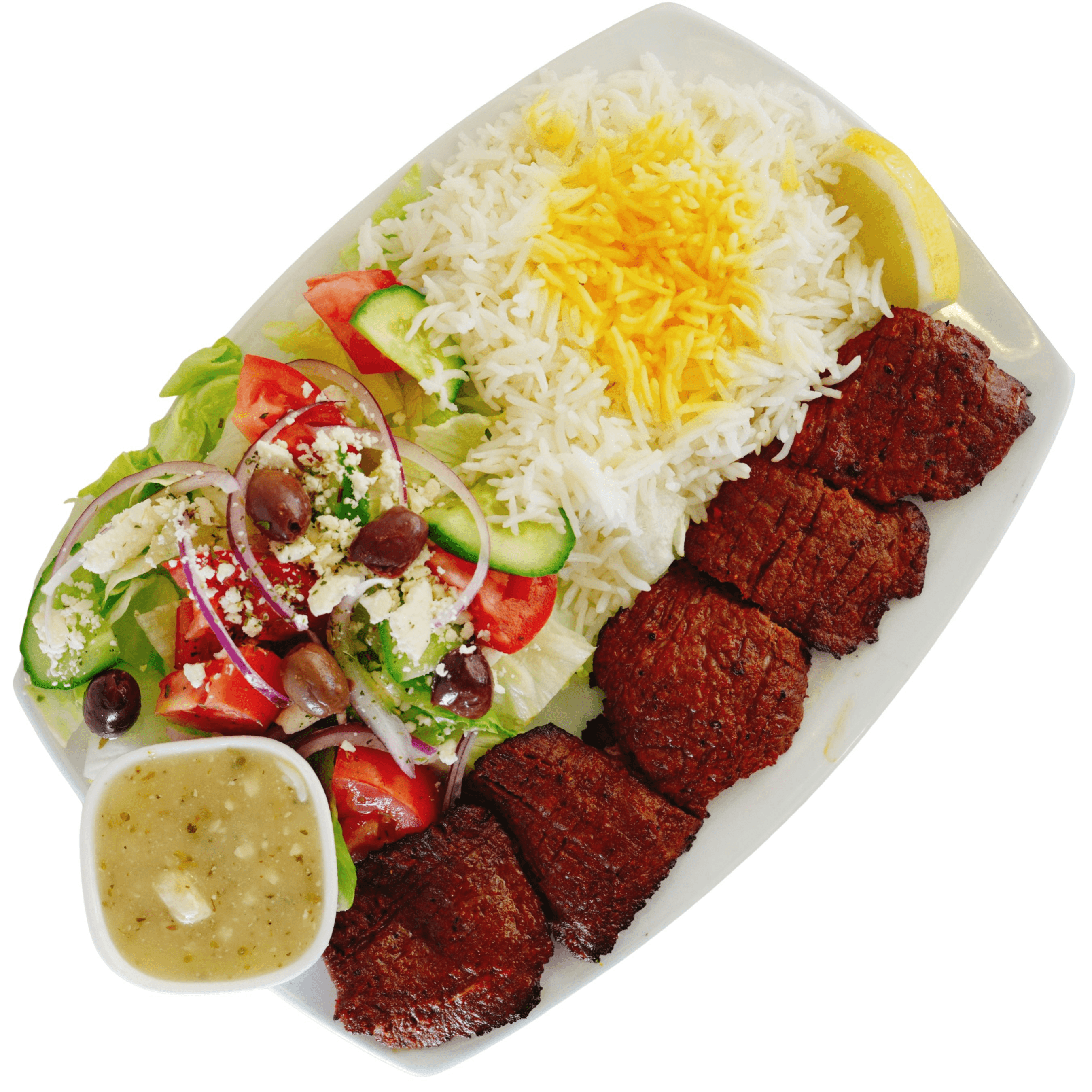 Beef Fillet Mignon Plate.